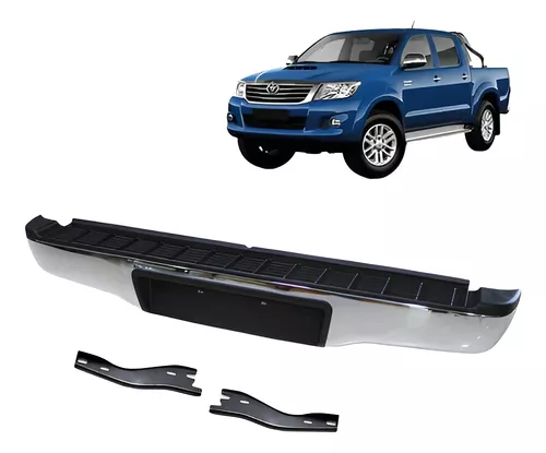 Parachoques trasero cromado para Toyota Hilux Kun (1998-2015)